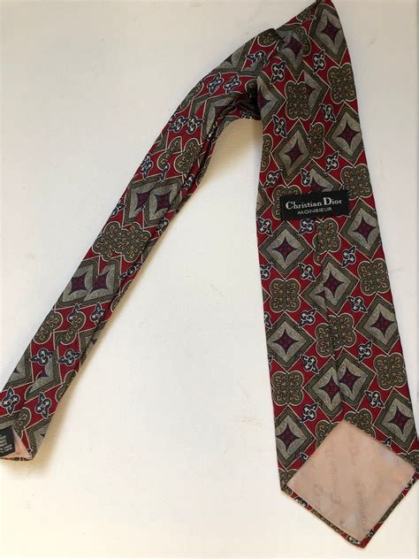 christian dior tie